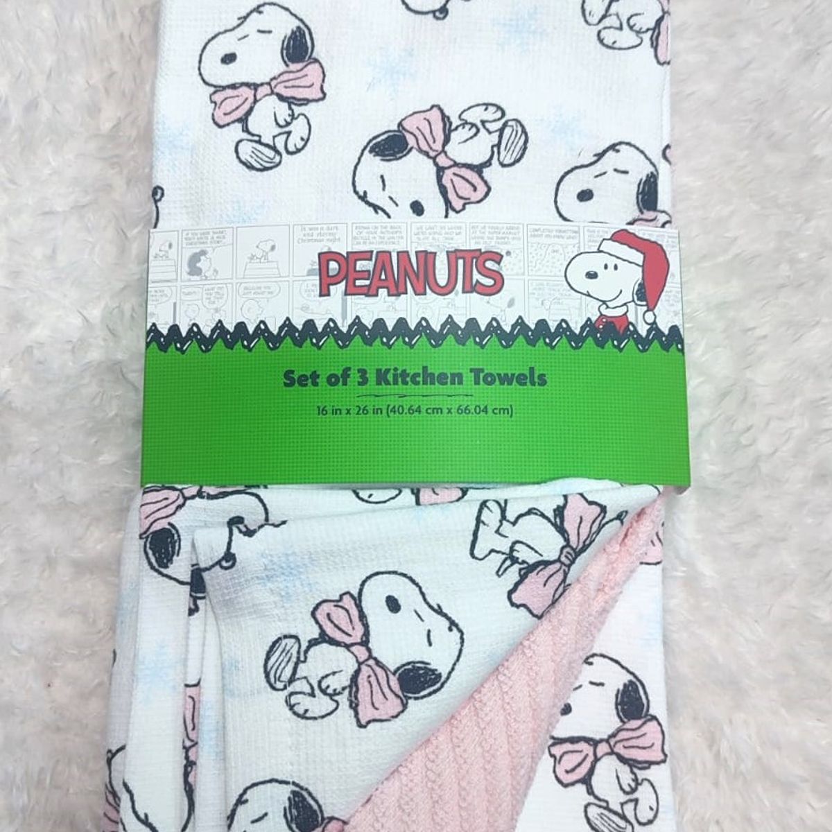 SNOOPY - Secadores de Cocina Snoopy x 3