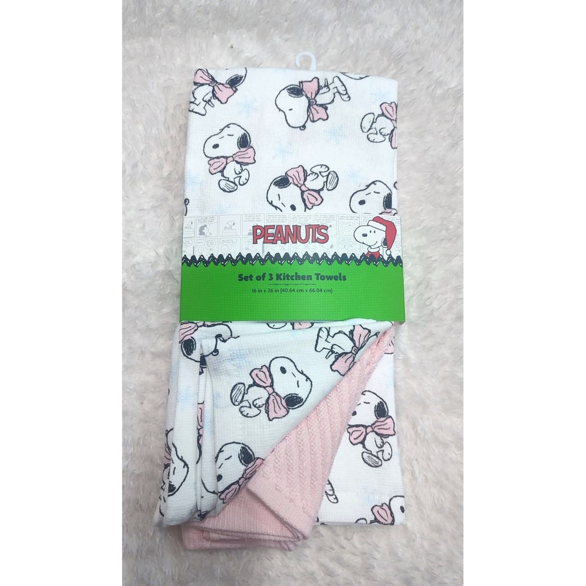 SNOOPY - Secadores de Cocina Snoopy x 3