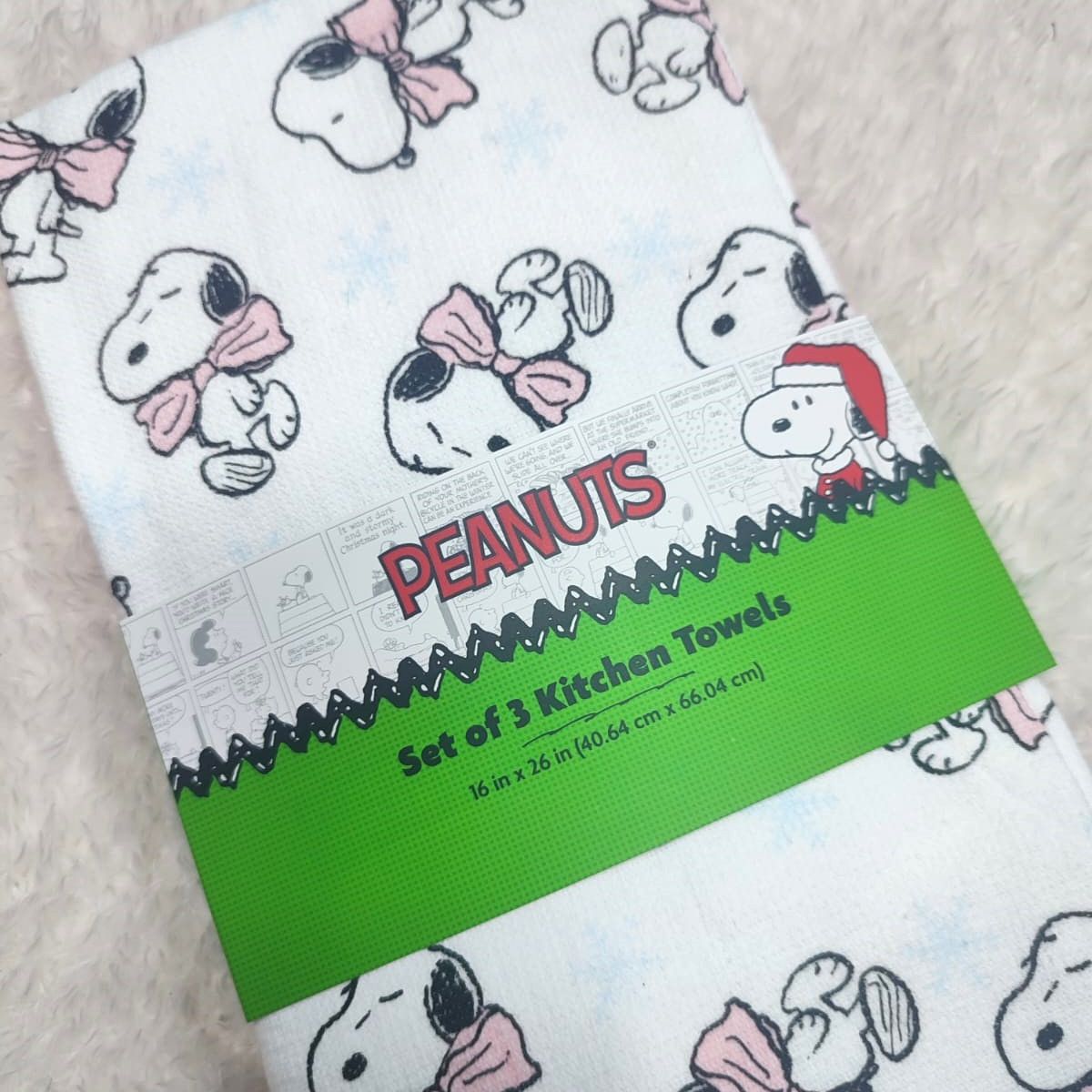 SNOOPY - Secadores de Cocina Snoopy x 3