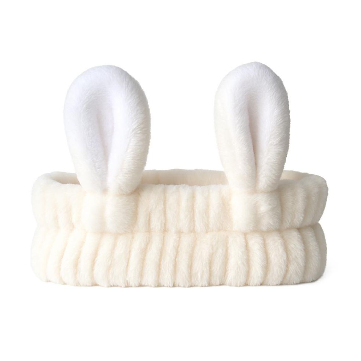 GENERICO - Vincha skincare limpieza facial - Conejito blanco