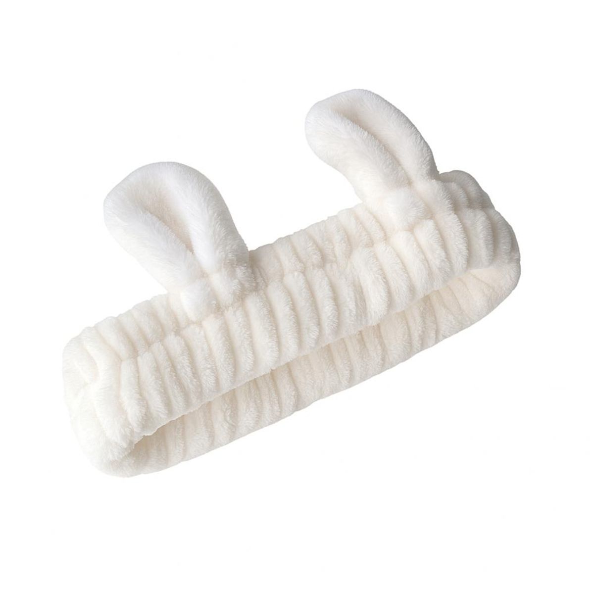 GENERICO - Vincha skincare limpieza facial - Conejito blanco