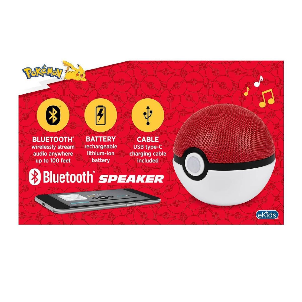 DOSS - Pokemon Parlante Bluetooth Pokeball