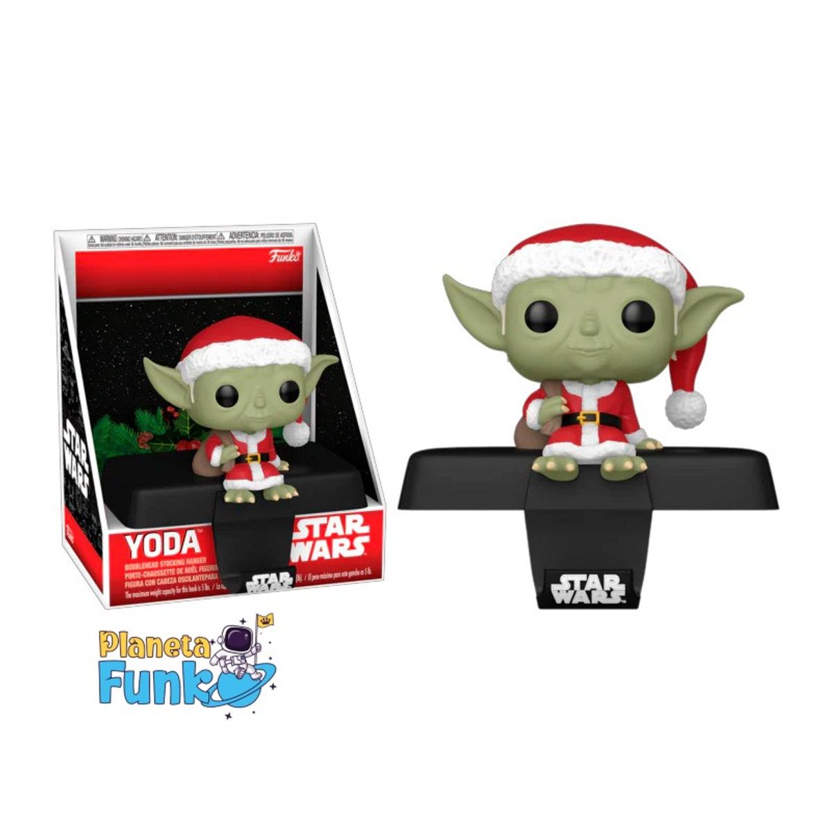 FUNKO - STAR WARS DECORACION NAVIDEÑA YODA STAR WARS FUNKO