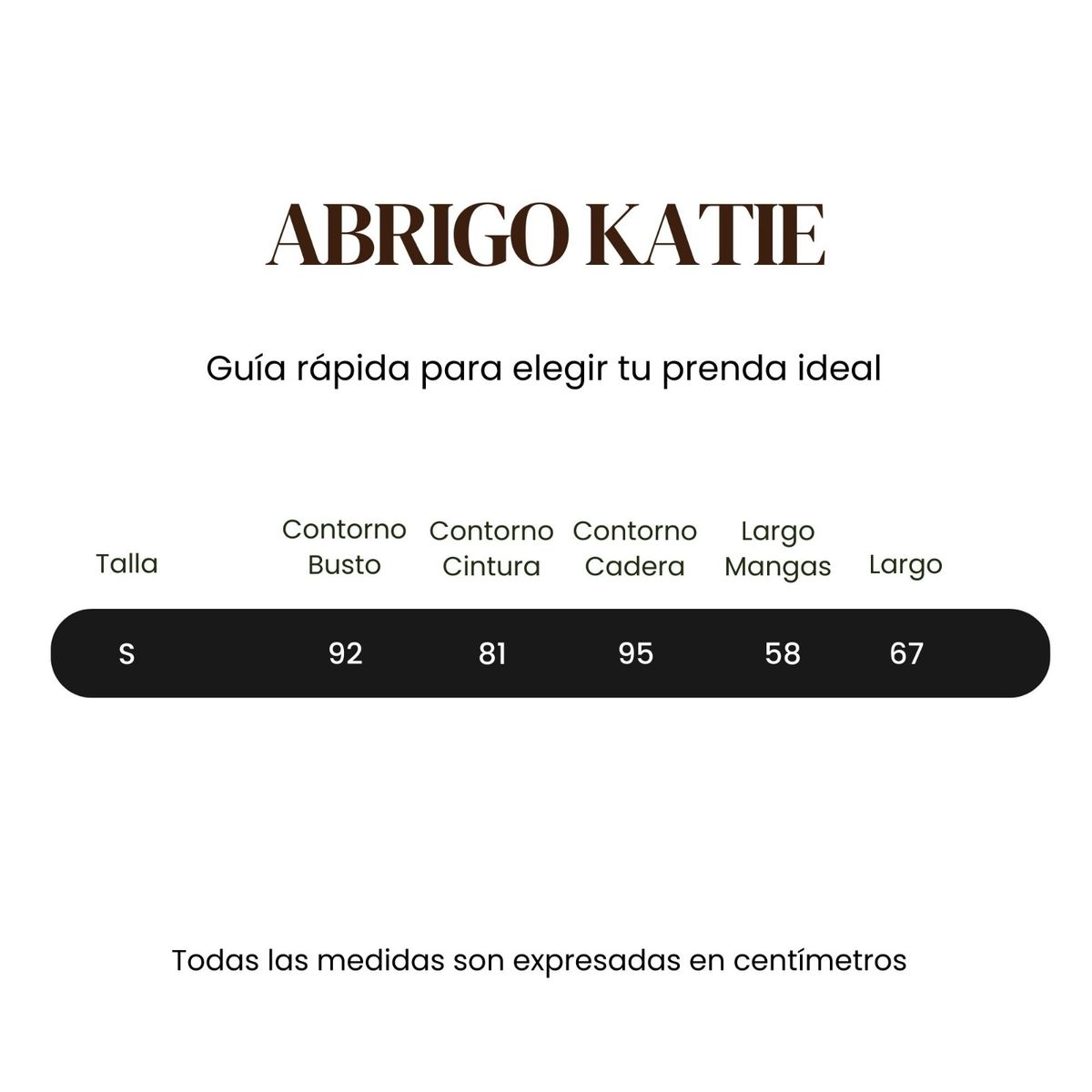AMARELLY - ABRIGO PARA MUJER KATIE