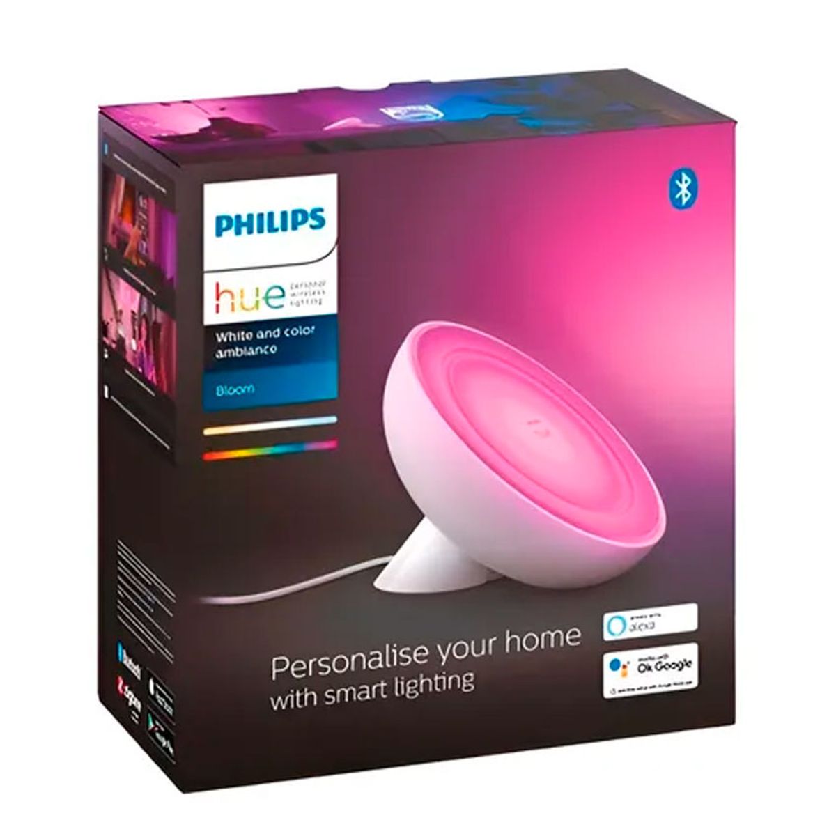 PHILIPS HUE - Philips Hue Bloom - Lámpara de sobremesa - LED - Blanco