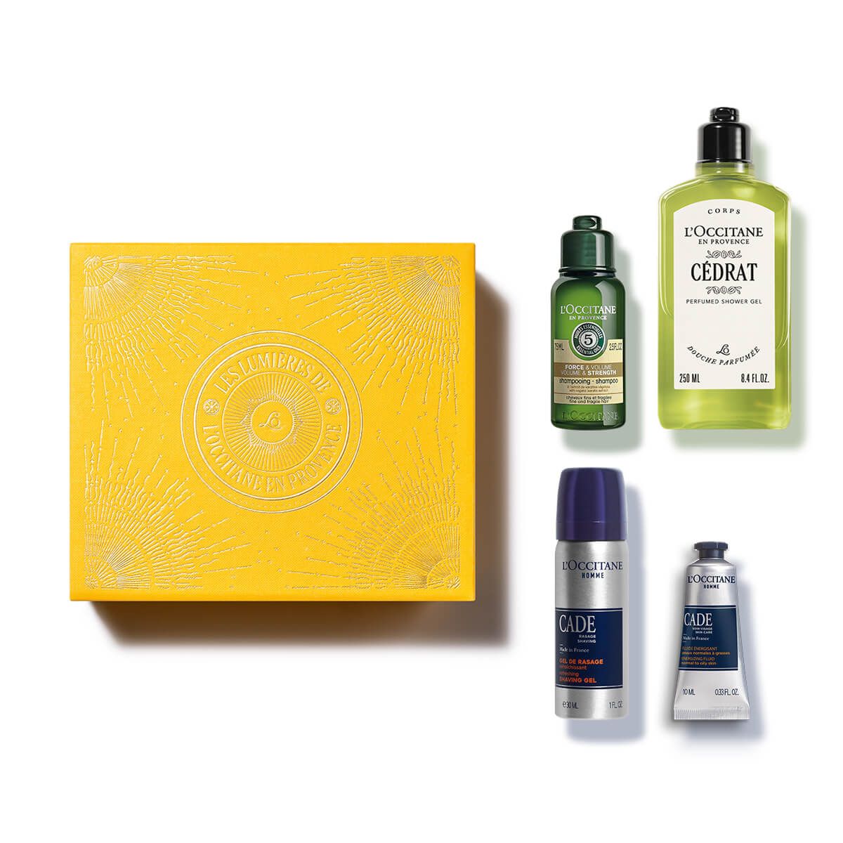 LOCCITANE - Kit para caballero Cédrat