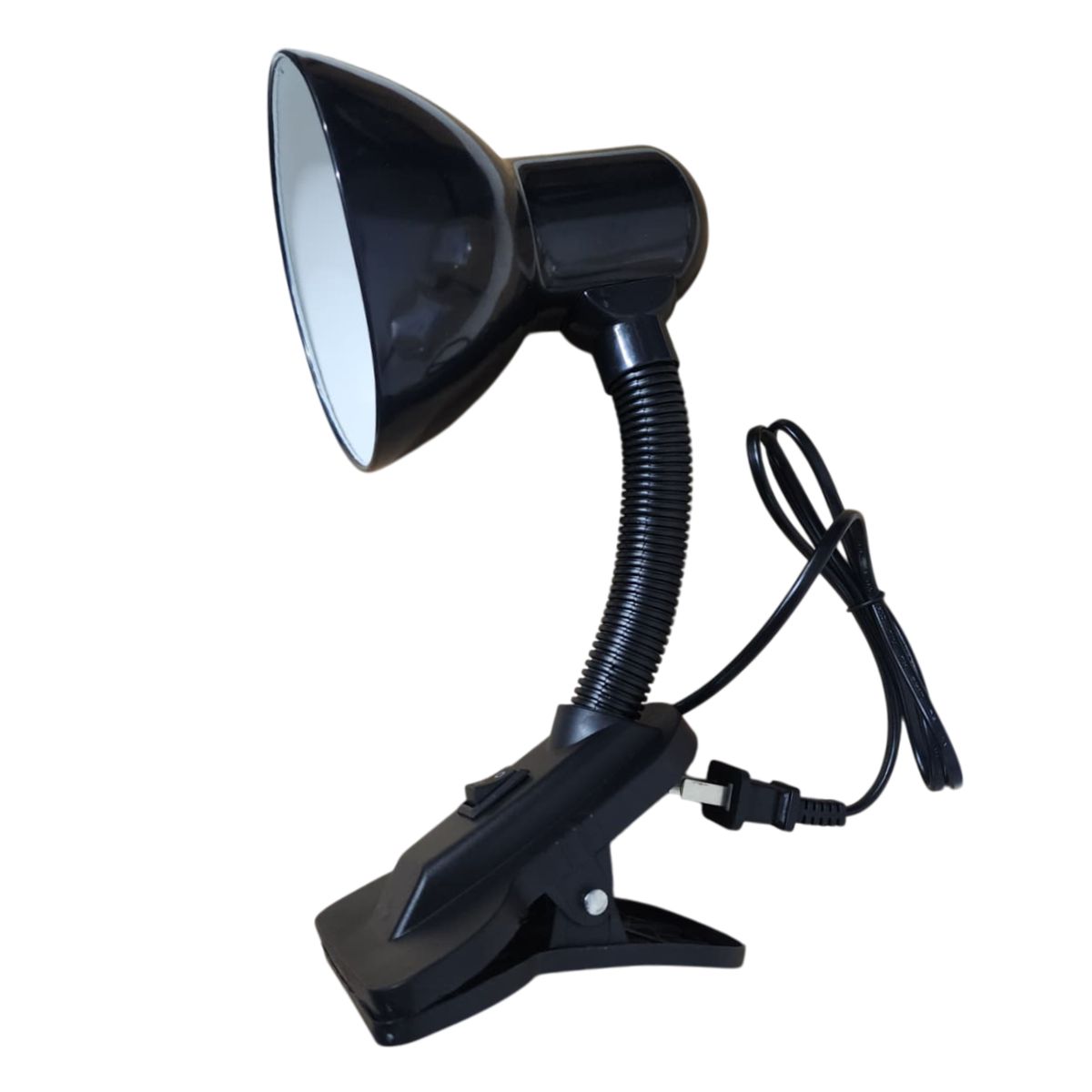 GENERICO - Lámpara de escritorio con sujetador ajustable a presion - NEGRO