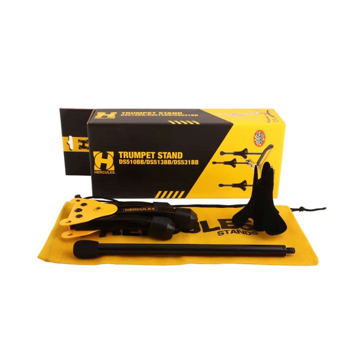 HERCULES - Soporte para Trompeta o Corneta Hercules DS510BB Original