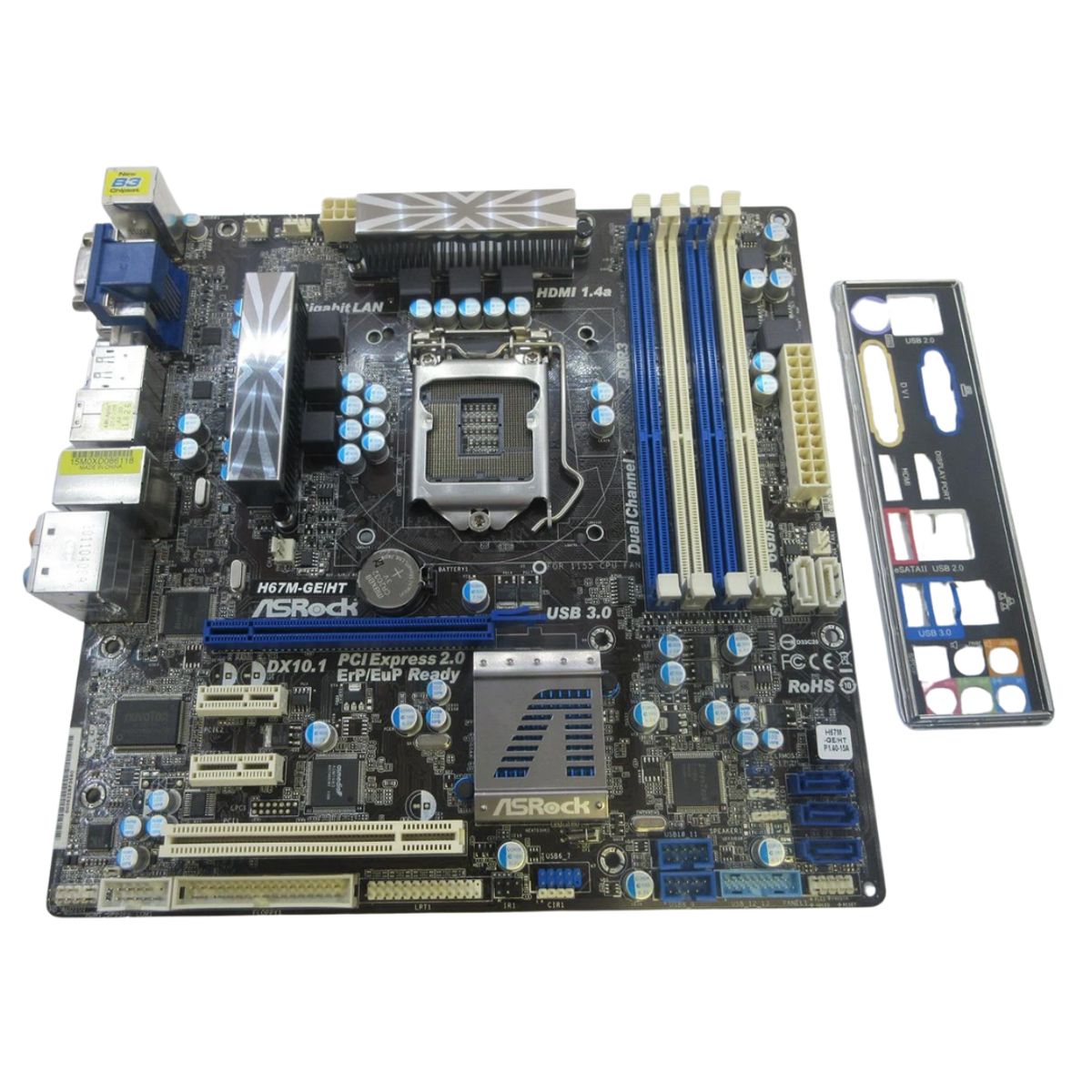 ASROCK - PLACA MADRE ASROCK H67M-GE INTEL LGA 1155 2DA Y 3RA GENERACION