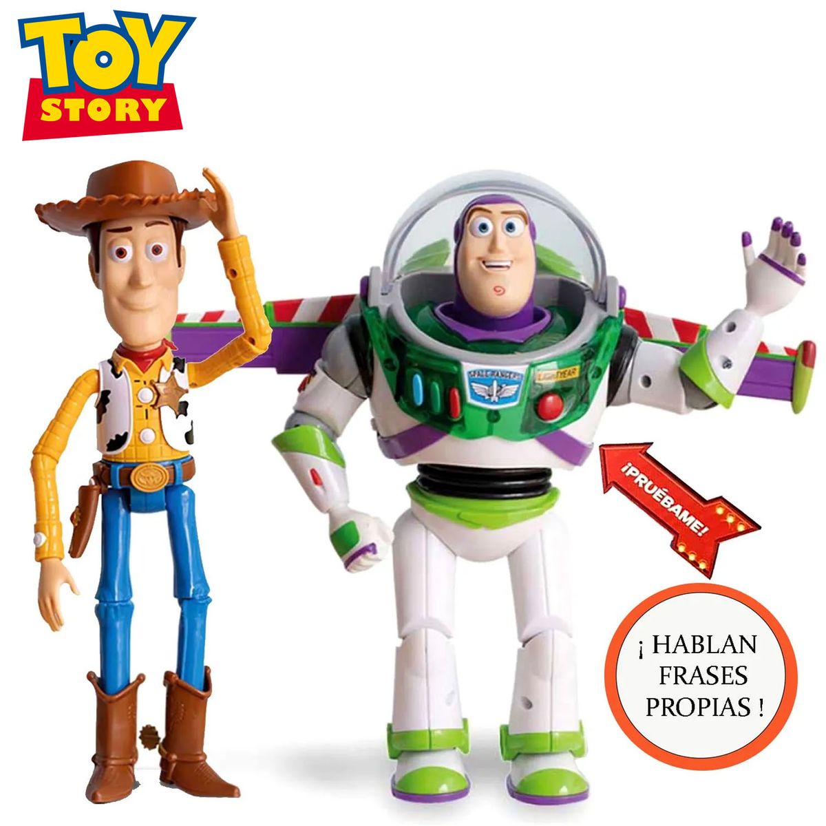 TOY STORY - Set de Figuras De Acción Toy Story WOODY Y BUZZLIGHTYEAR