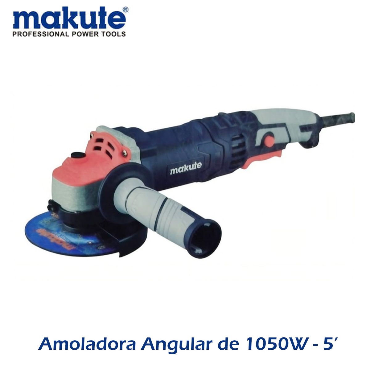 MAKUTE - Amoladora Angular de 1050W 5”  Makute
