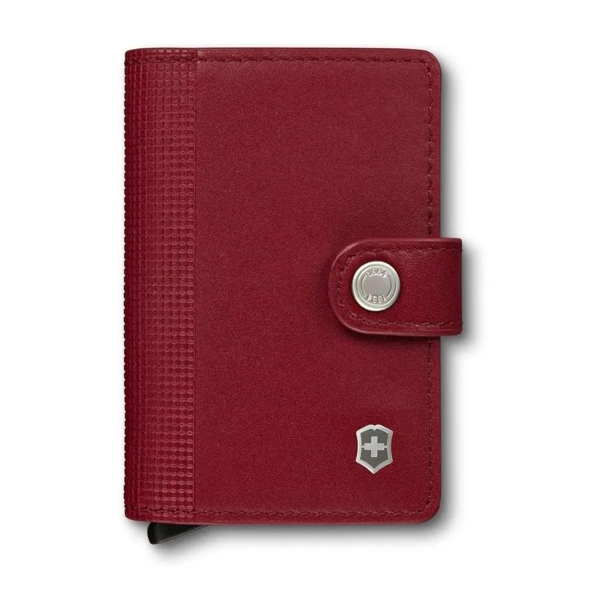 VICTORINOX - Billetera de cuero Altius Secrid Essential Card Wallet color Rojo Victorinox