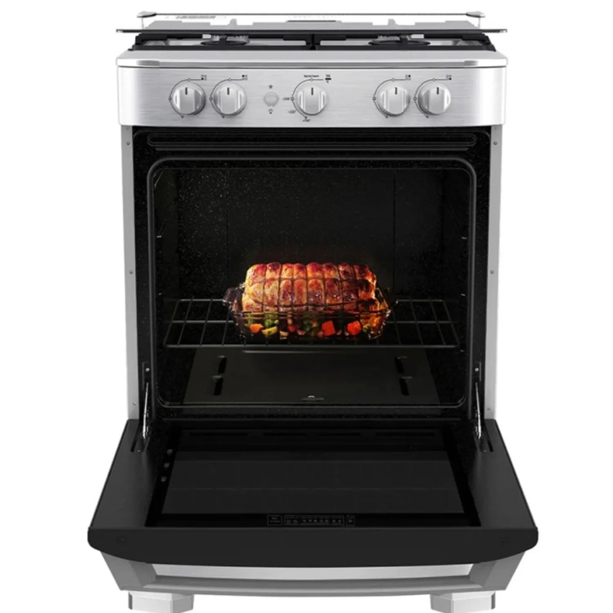 MABE - Cocina de Piso a Gas 60 cm Inox Mabe - CMP6035FX1