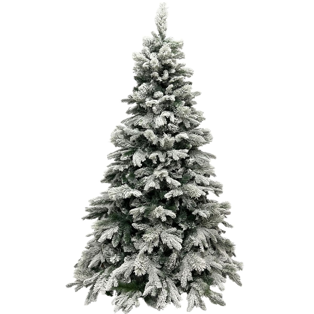 GENERICO - Árbol de navidad Canadiense Nevado 2.40 m. calidad Premium