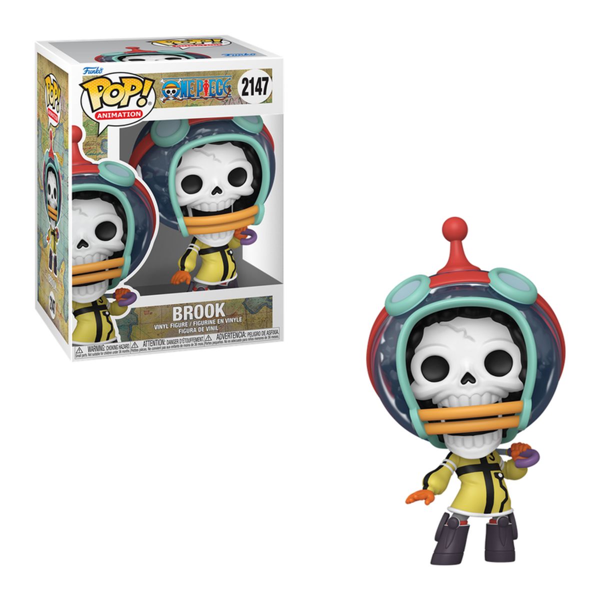 FUNKO - Funko Pop One Piece - Brook Egghead 2147