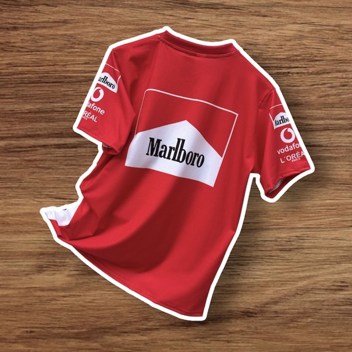 GENERICO - Polo Michael Schumacher Camiseta Ferrari Formula 1 Carreras F1 Rojo