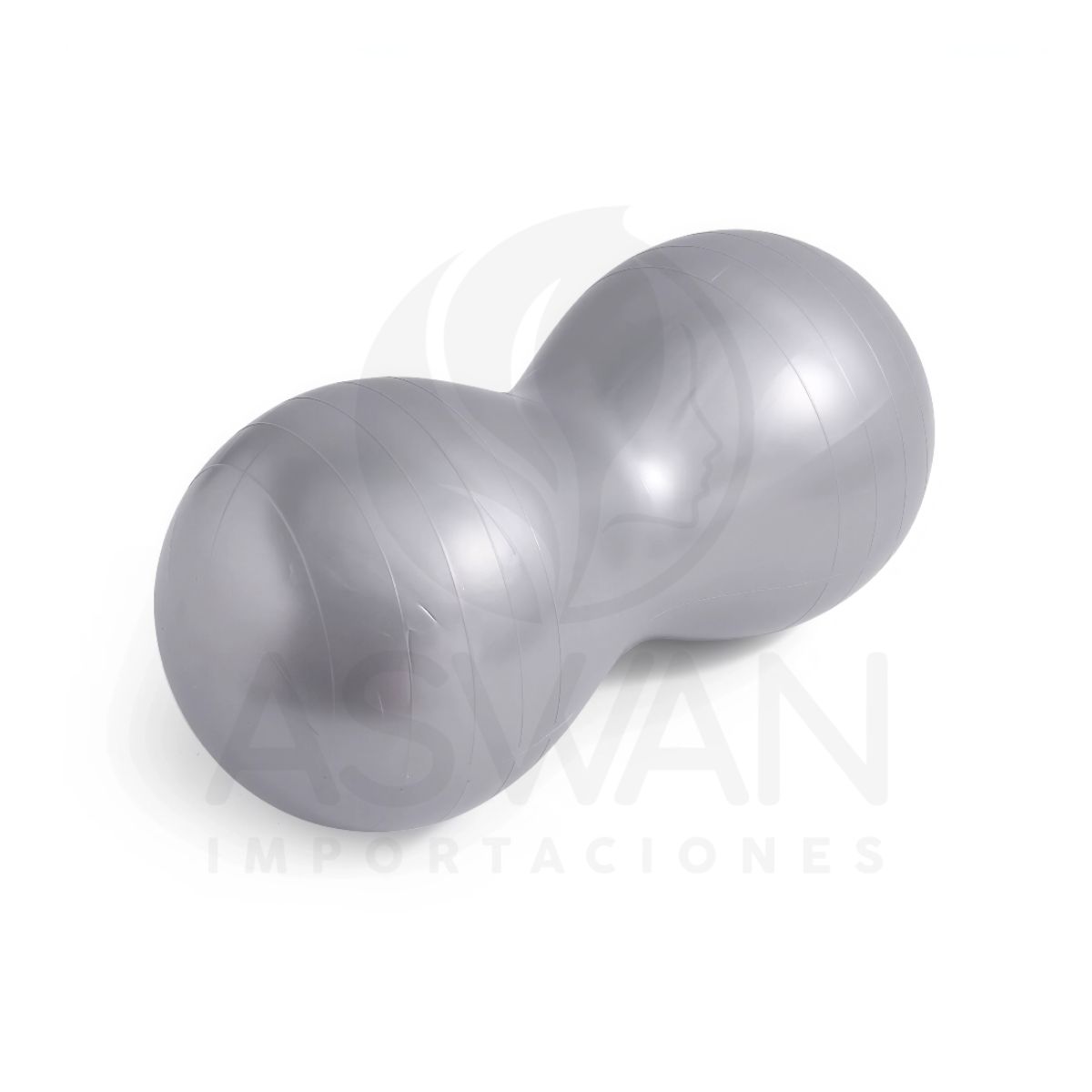 GENERICO - Pelota de Equilibrio Peanut para Yoga Gris