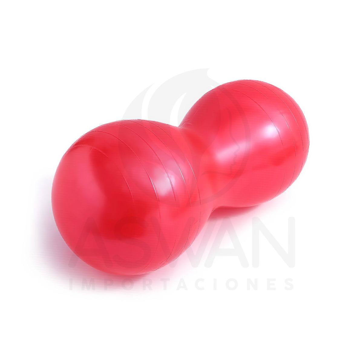 GENERICO - Pelota de Equilibrio Peanut para Yoga Rojo