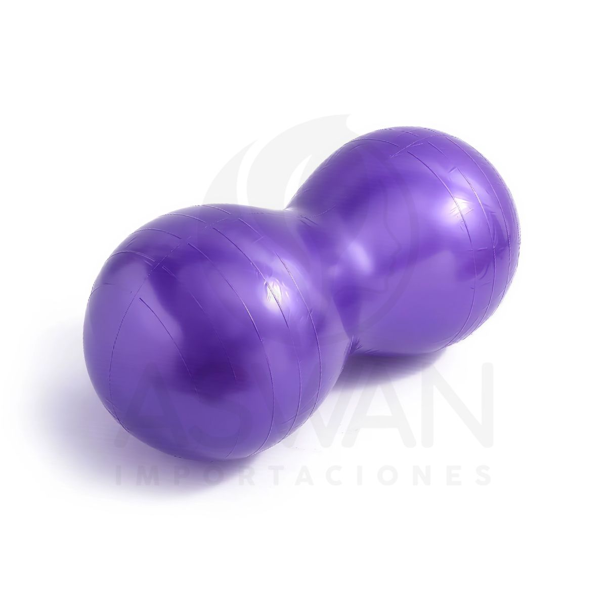 GENERICO - Pelota de Equilibrio Peanut para Yoga Morado