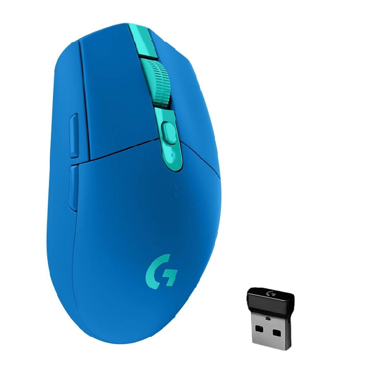LOGITECH - Mouse Gaming Logitech G305 LIGHTSPEED Inalámbrico Azul - 910-006012