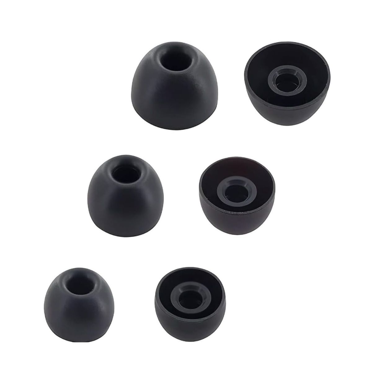 GENERICO - Almohadillas para audífono Beats Studio Buds Fit Pro Negro SML silicona