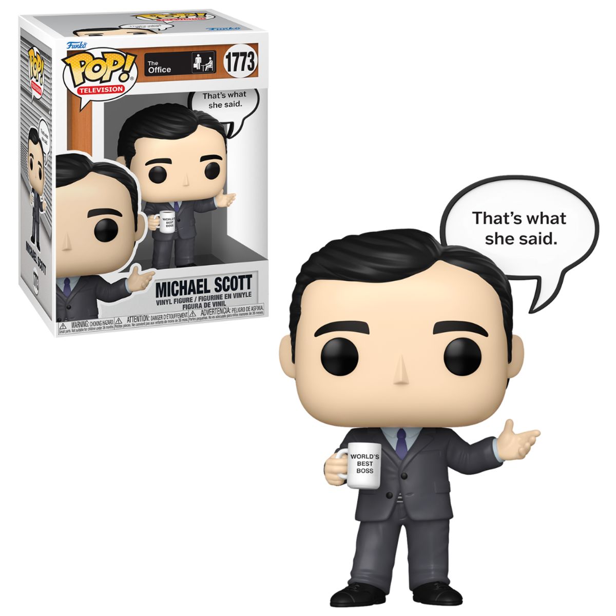 FUNKO - Funko Pop Michael Scott Sayings The Office
