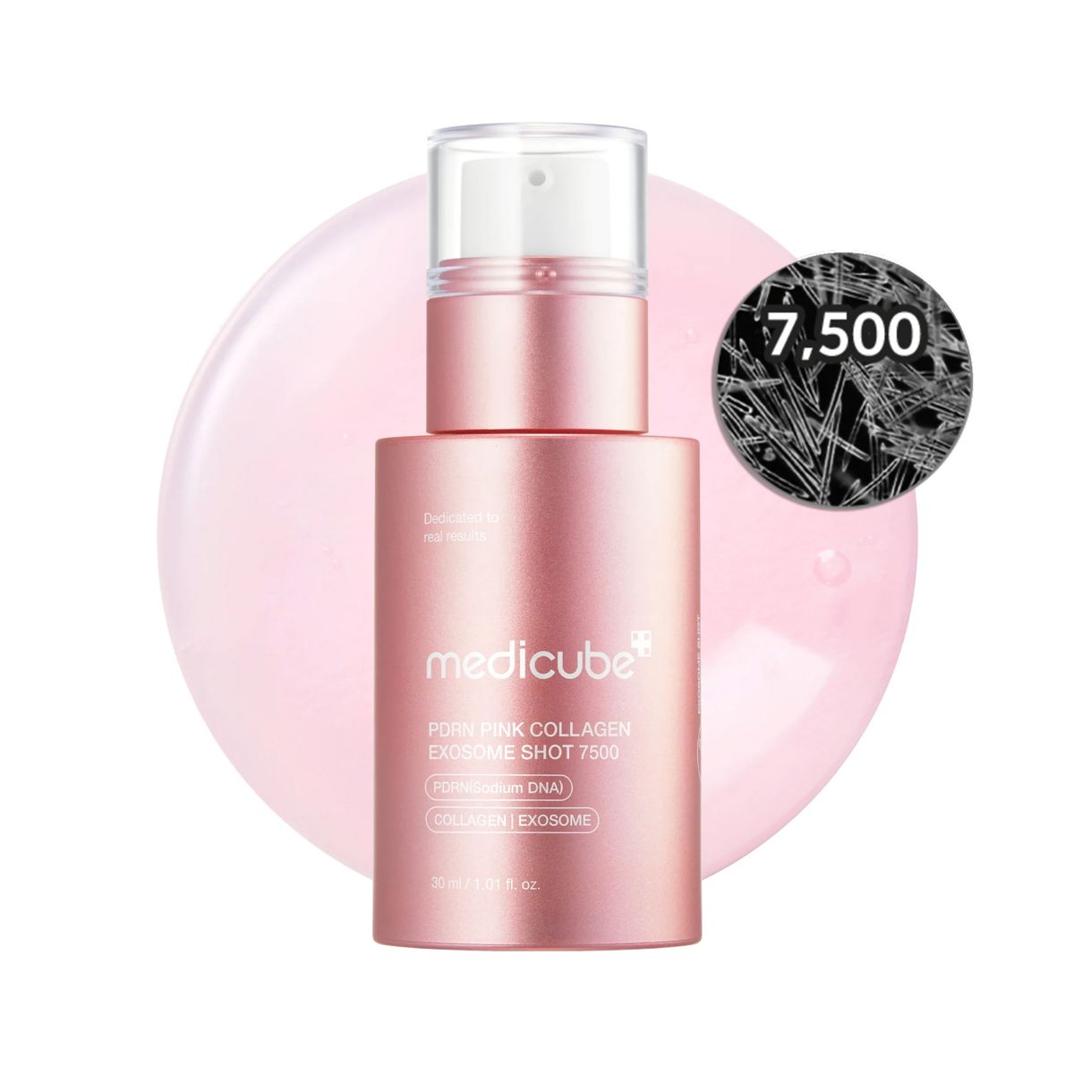 MEDICUBE - Medicube PDRN Pink Collagen Exosome Shot 7500 Microagujas 30ml