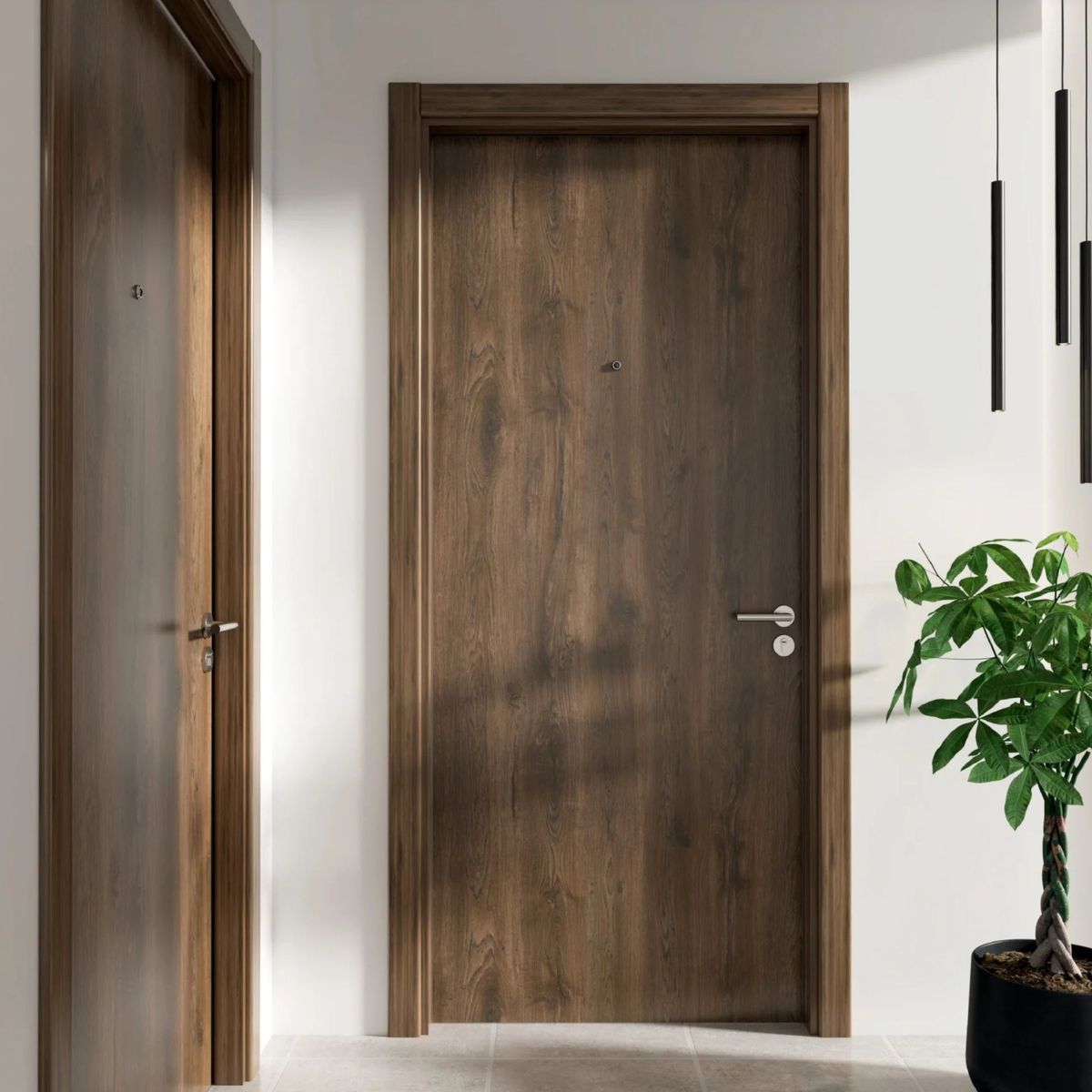 GENERICO - Puerta de Melamina Casatto Interior - 60 x 210 cm - Bellota
