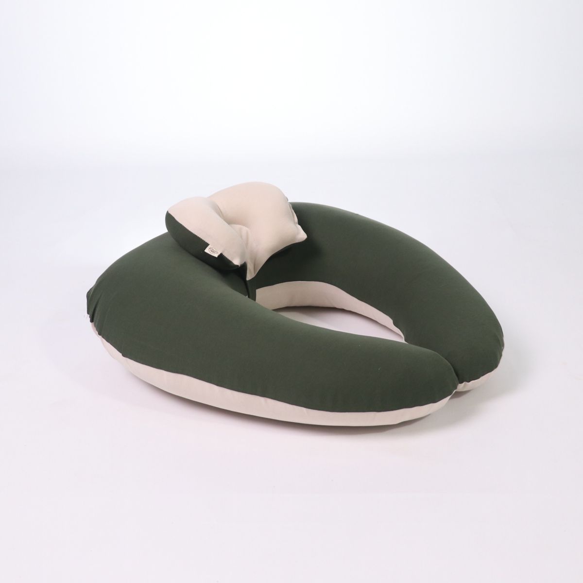 ACOLCHONADITOS - COJIN DE LACTANCIA ACOLCHONADITOS - VERDE MILITAR ARENA