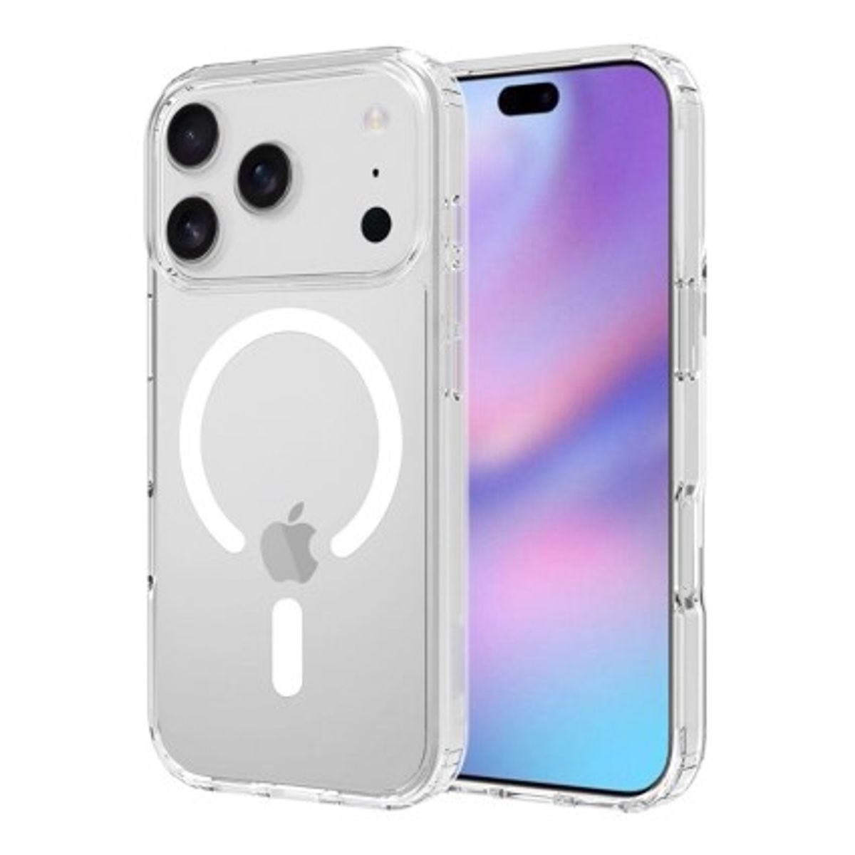 GENERICO - Funda Clear Case con MagSafe para iPhone 17 PRO  Transparente