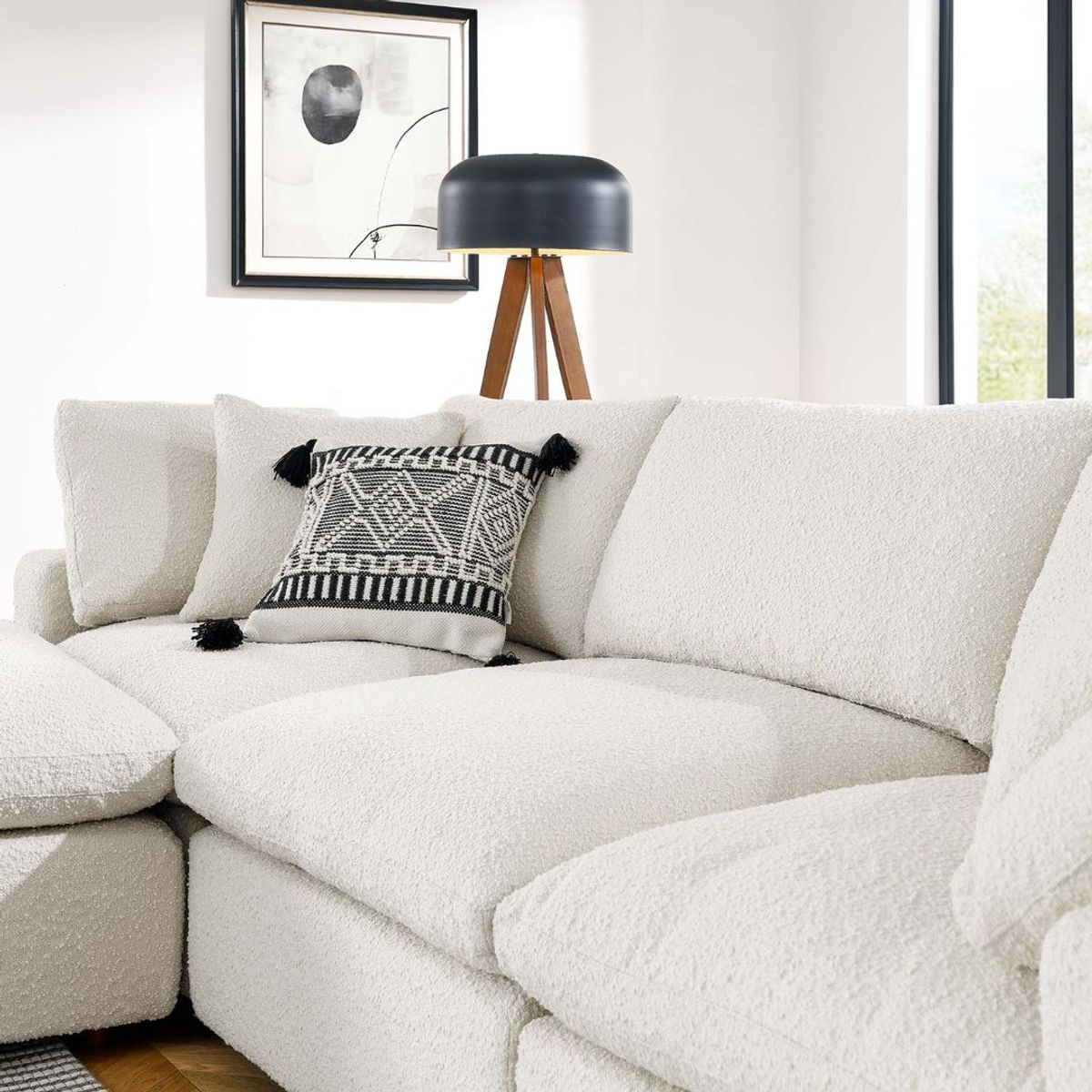 GENERICO - Seccional Modular Cammi en Tela Chenille Antifluido