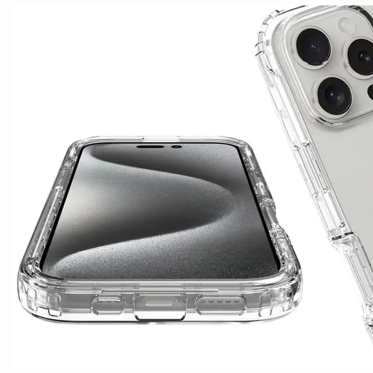 CASE - Case 360° Transparente para Iphone 17 Pro