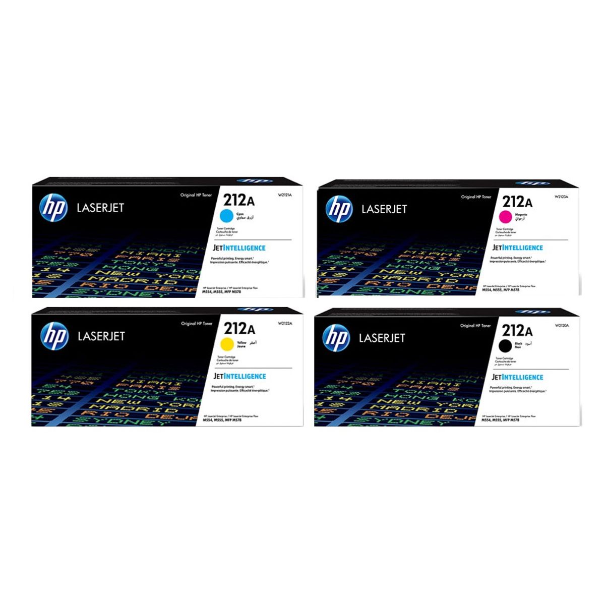 HP - TONER HP 212A PACK COMPLETO 4 COLORES
