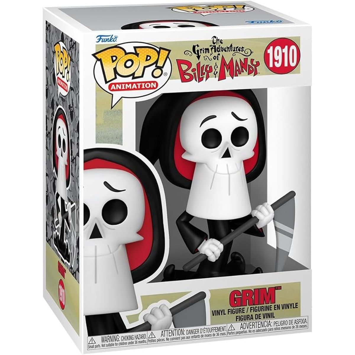 FUNKO - Funko Pop Purohueso Grim 1910 De Billy y Mandy