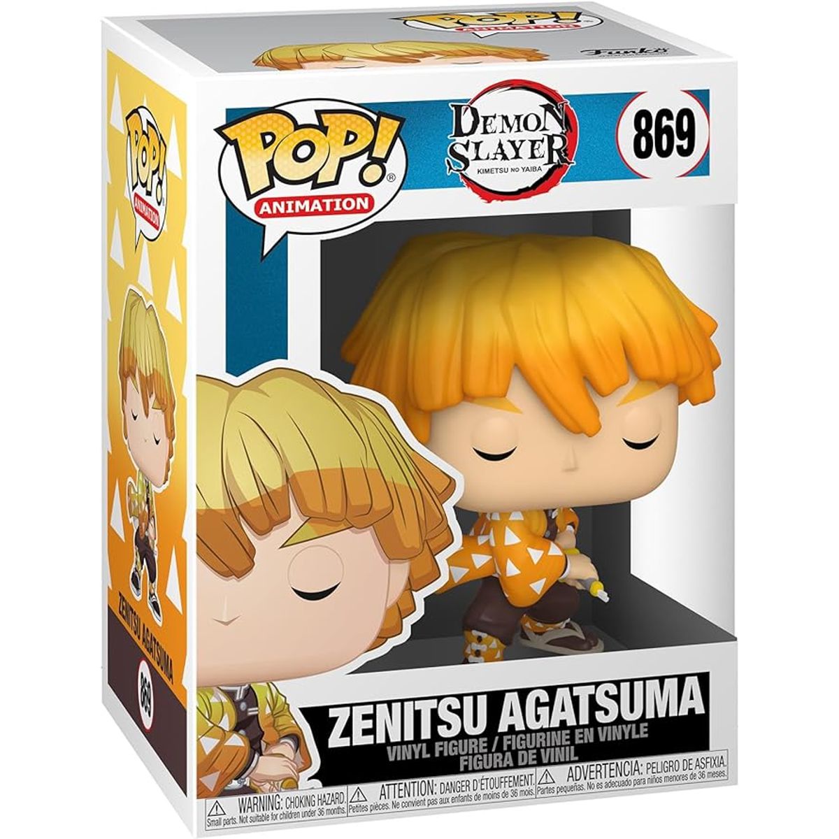 FUNKO - Funko Pop Zenitsu Agatsuma 869 Demon Slayer