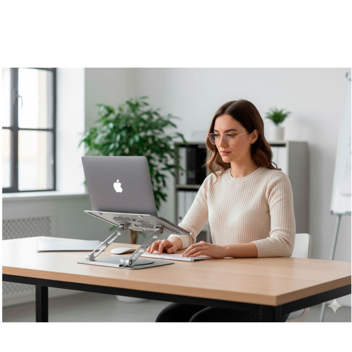 IDOCK - i60 Galaxy 360° Soporte Laptop 13-17″ Aluminio Ajustable Giratorio