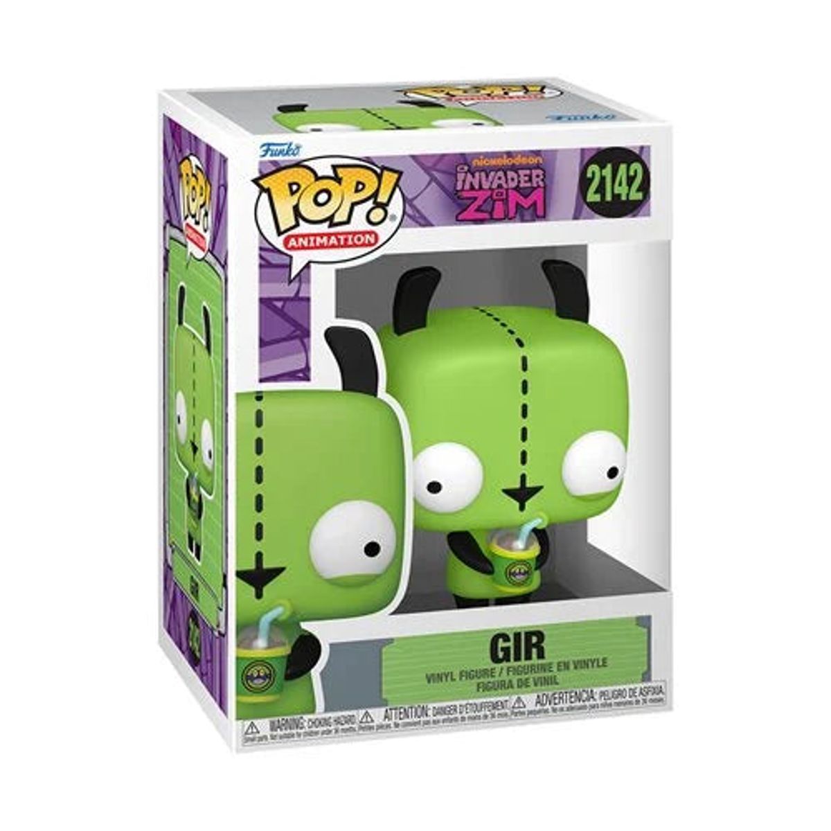 FUNKO - Funko Pop Animation Invader Zim - GIR 2142
