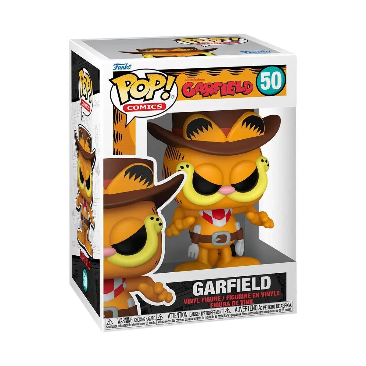 FUNKO - Funko Pop Animados Garfield - Garfield Western 50