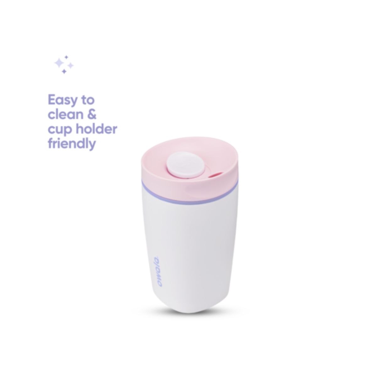 GENERICO - Owala SmoothSip Slider Coffee Mug 12 oz Candy Coated