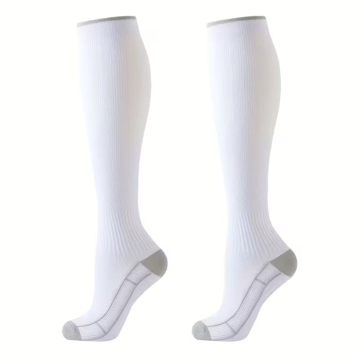 GENERICO - Medias Compresión 20-30mmHg Running Futbol Vóley Gym