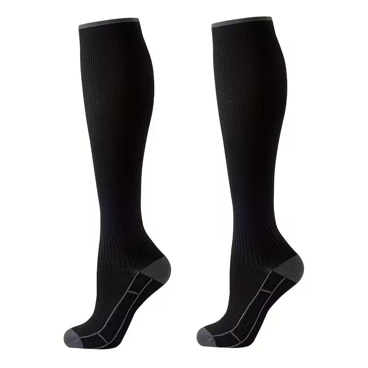 GENERICO - Medias Compresión 20-30mmHg Running Futbol Vóley Gym