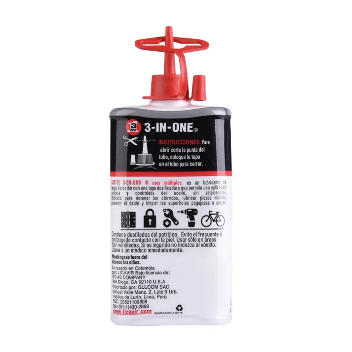Aceite Usos Múltiples 90 ml 3 en Uno, marca GENERICO - Foto 2