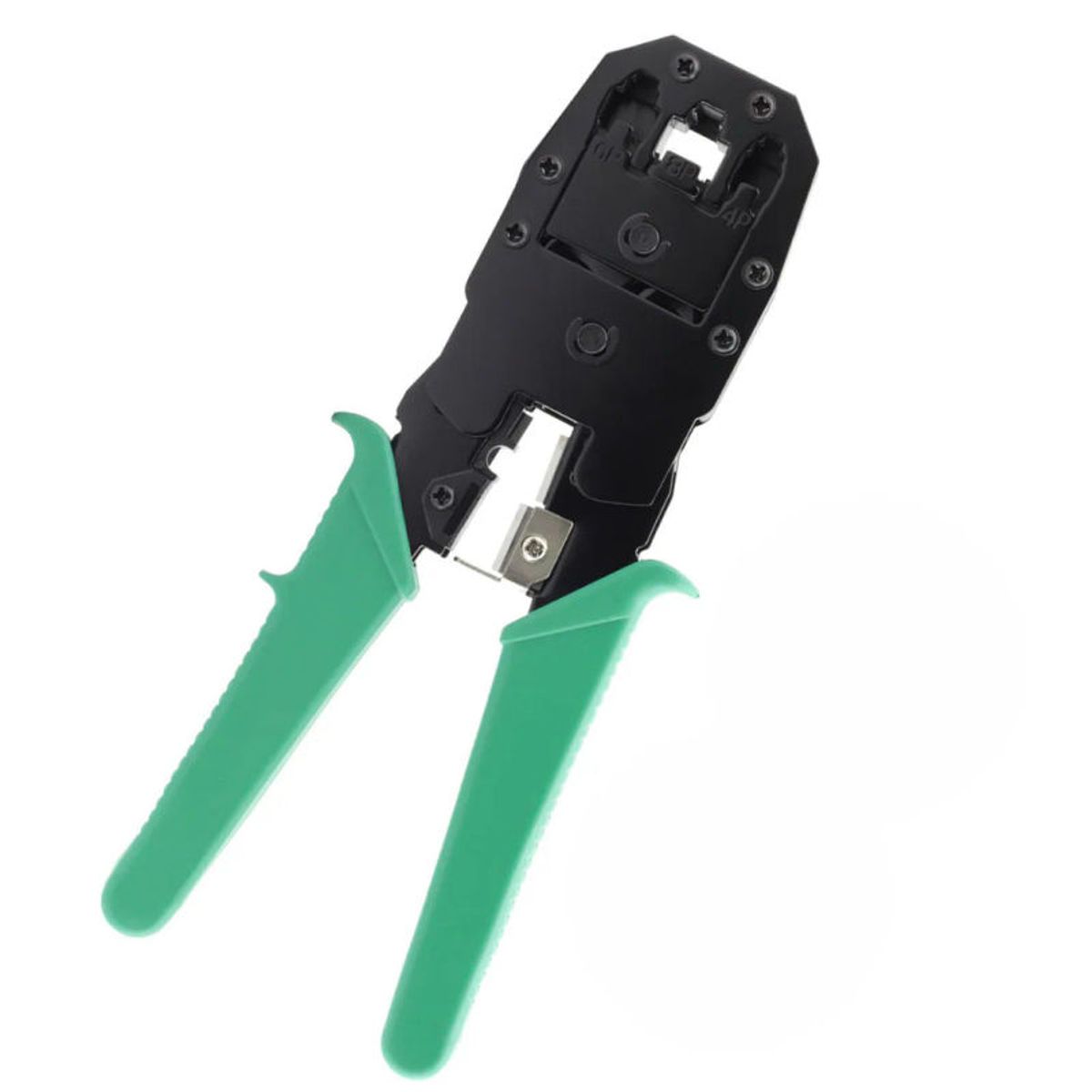 GENERICO - Crimping 3 EN 1  Herramienta Cripmpeadora para cables de red y telefonía RJ45 RJ11 RJ12