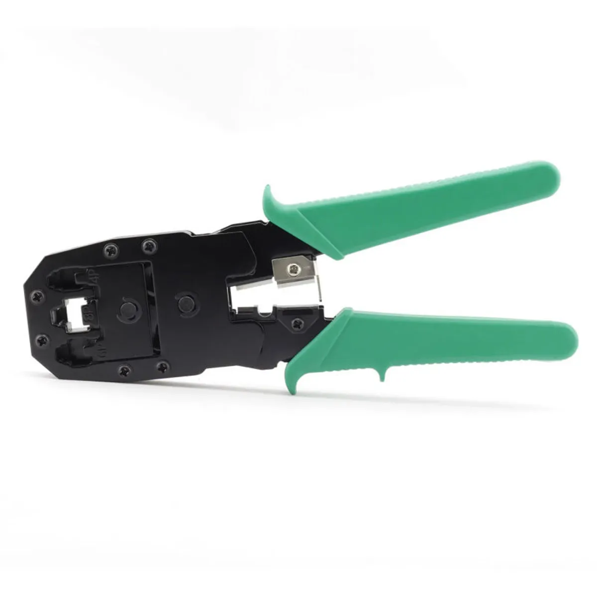 GENERICO - Crimping 3 EN 1  Herramienta Cripmpeadora para cables de red y telefonía RJ45 RJ11 RJ12