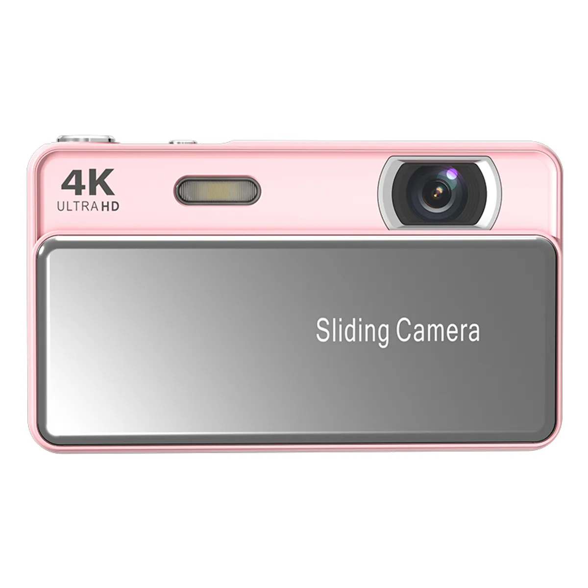 RENVMEXY - Toque Rosa Cámara Deslizante 4K para tus Momentos