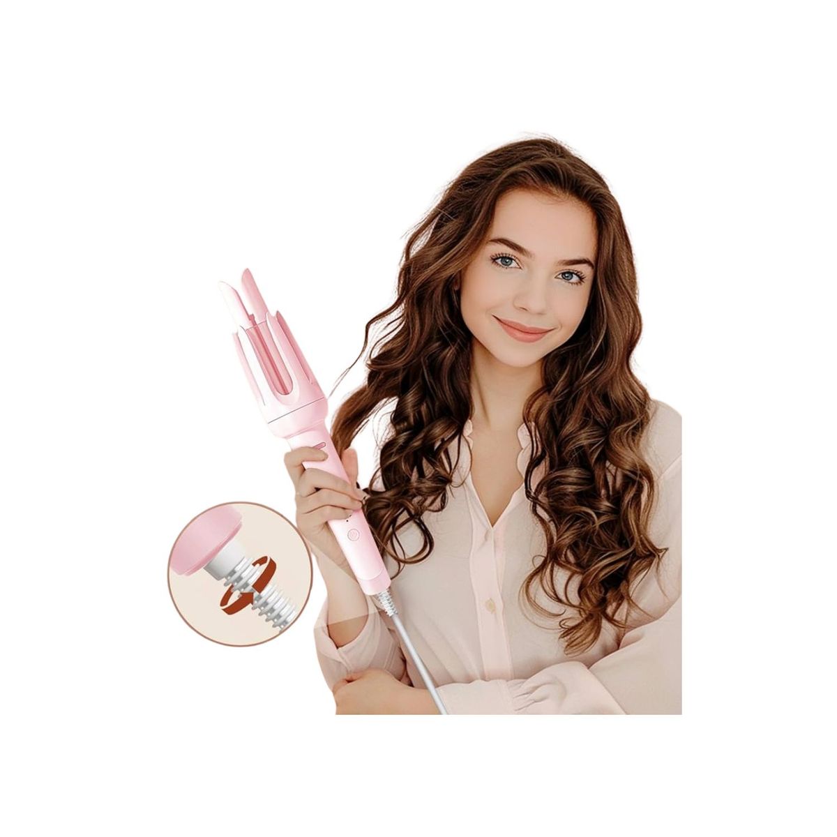 OEM - Rizador De Cabello Automático Rosa