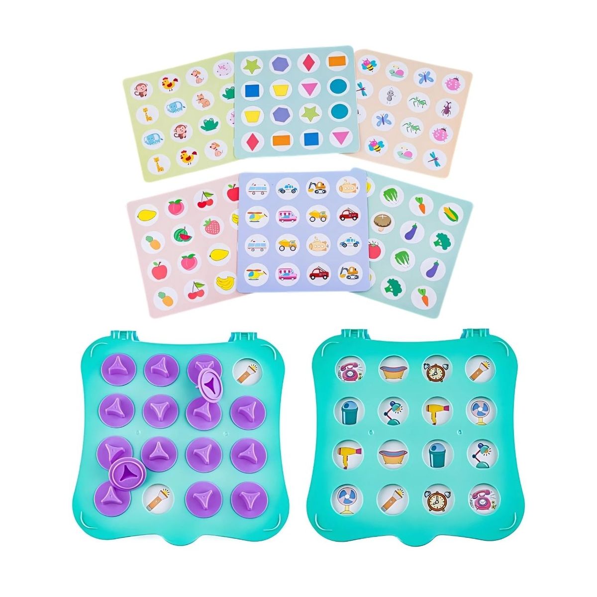 GENERICO - Juego Didáctico de Memoria y Pensamiento Lógico  Memory Collision