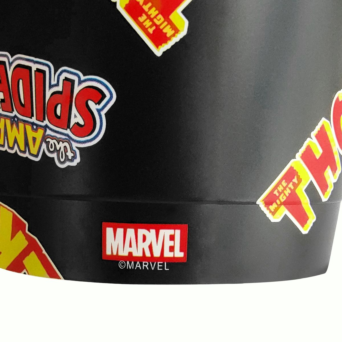 GENERICO - Vaso Tumbler 16 oz Diseño Superhéroes – Logos Retro