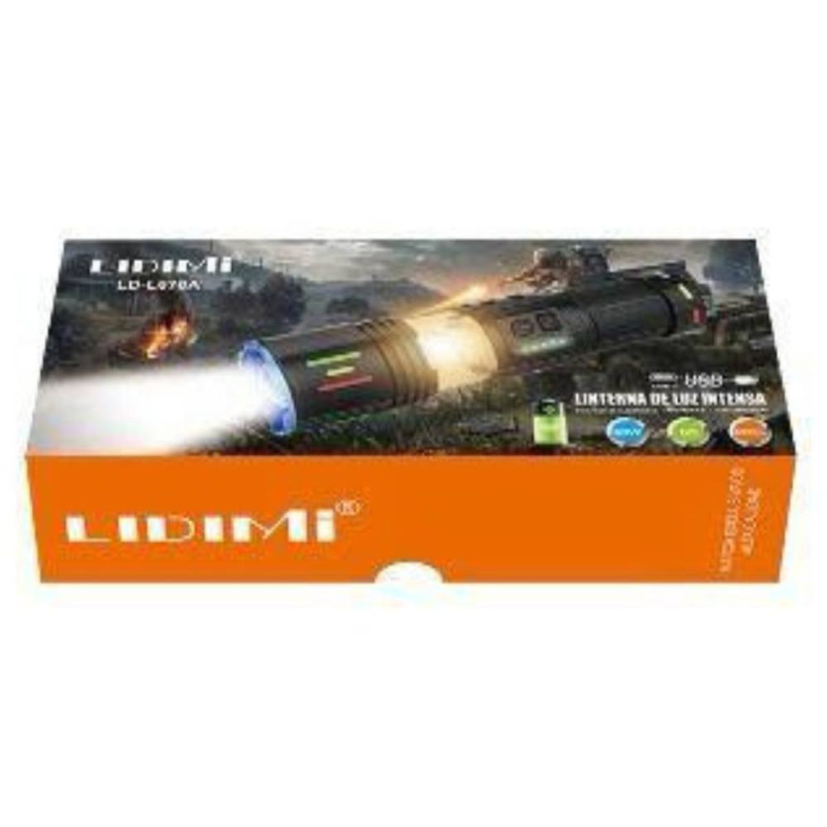 GENERICO - Linterna cintas reflectivas LIDIMI LD-L676A