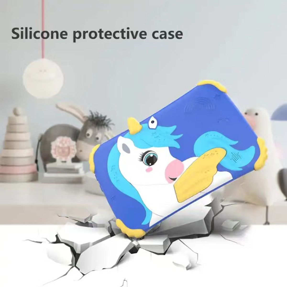 TOUMI - Toumi Tablet Pegasus Para Niños 7 Pulgadas Tableta Android 12